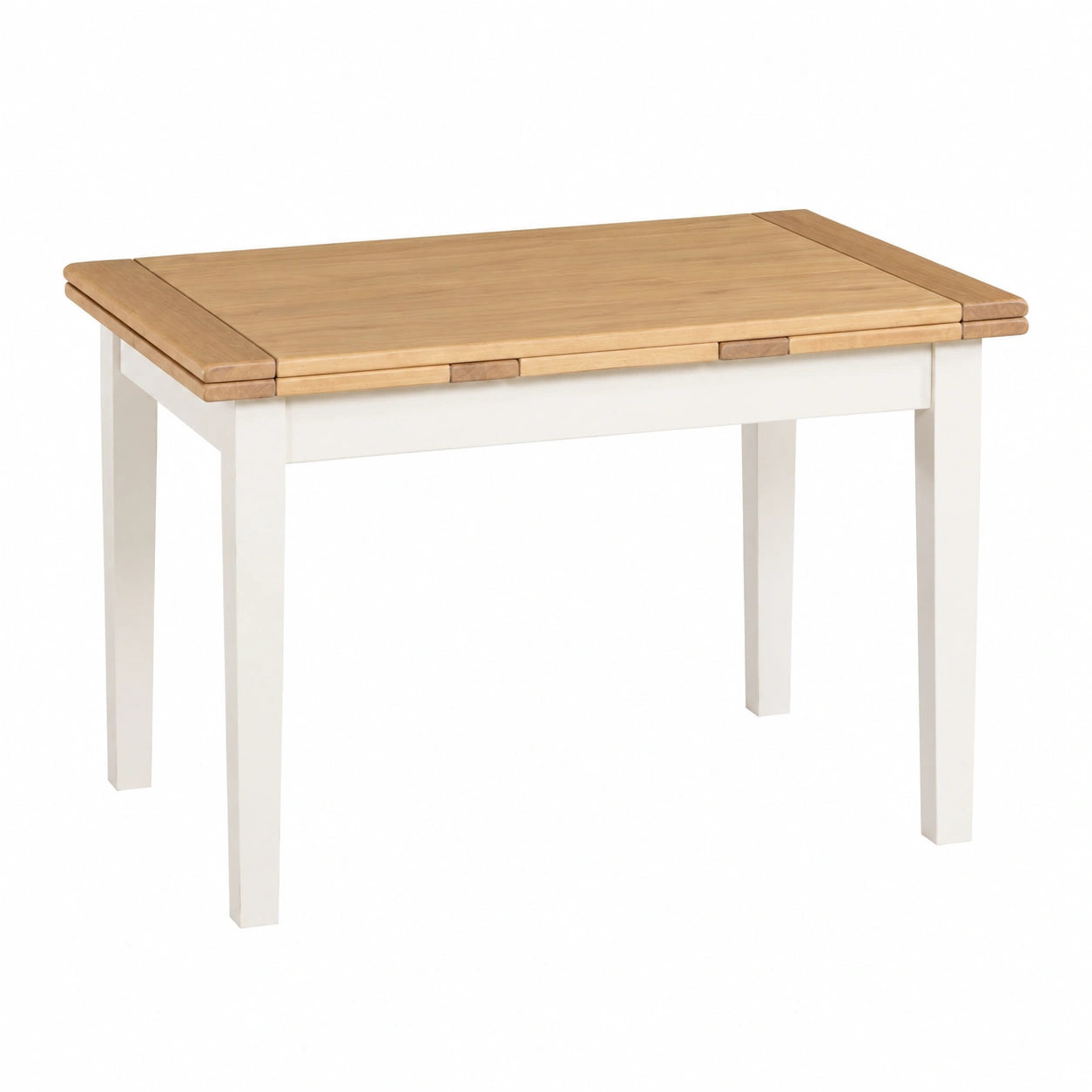 Tavolo artigianale in legno massello allungabile Made in Italy per cucina e sala da pranzo