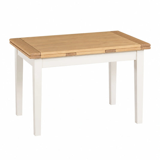 Tavolo artigianale in legno massello allungabile Made in Italy per cucina e sala da pranzo